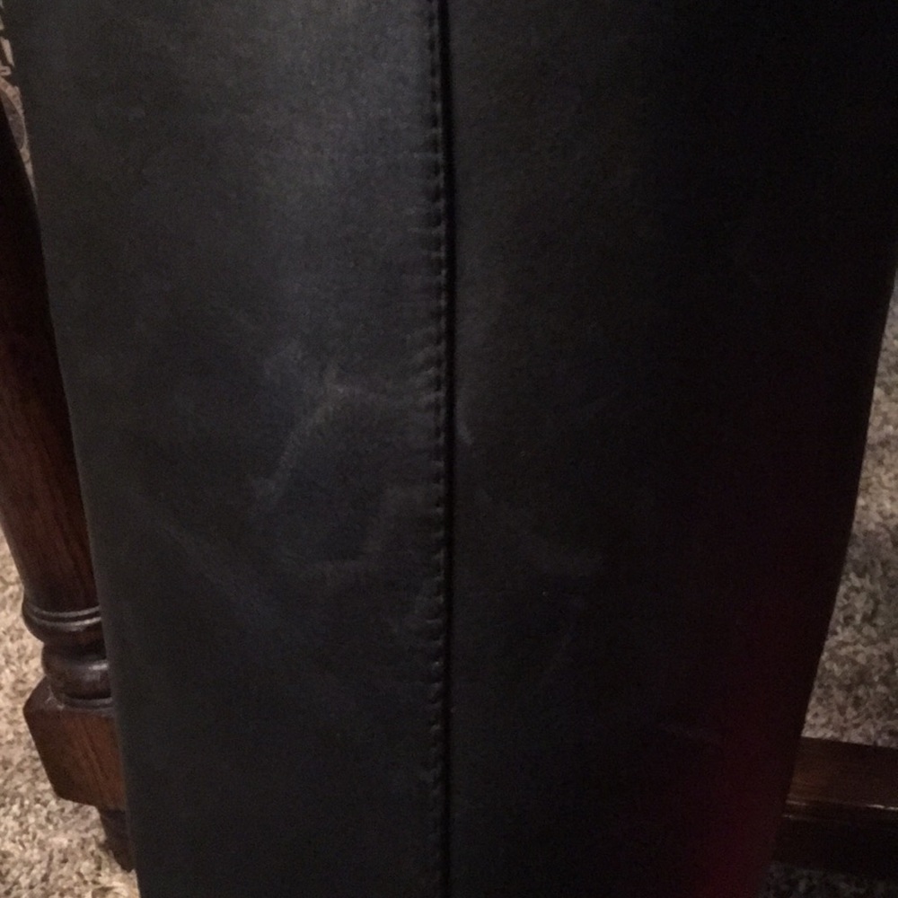 Vince Camuto Over The Knee Leather Boots like new - Picture 6 of 8